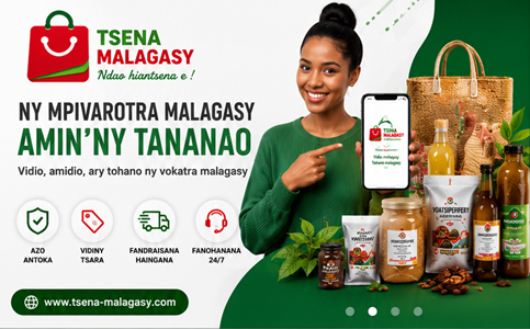 Tongasoa eto amin'ny Tsena Malagasy